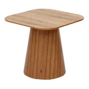 MESA LATERAL 60 CM X 60 CM ALLURE - FREIJÓ/FREIJÓ - Foto 1