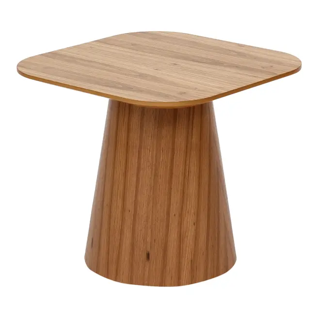 MESA LATERAL 60 CM X 60 CM ALLURE - FREIJÓ/FREIJÓ - Foto 1