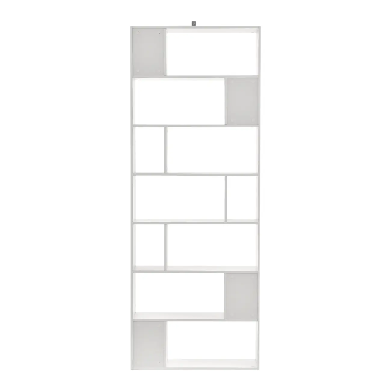 ESTANTE/DIVISÓRIA 80 CM X 2,12 M BLOCK - BRANCO - Foto 4