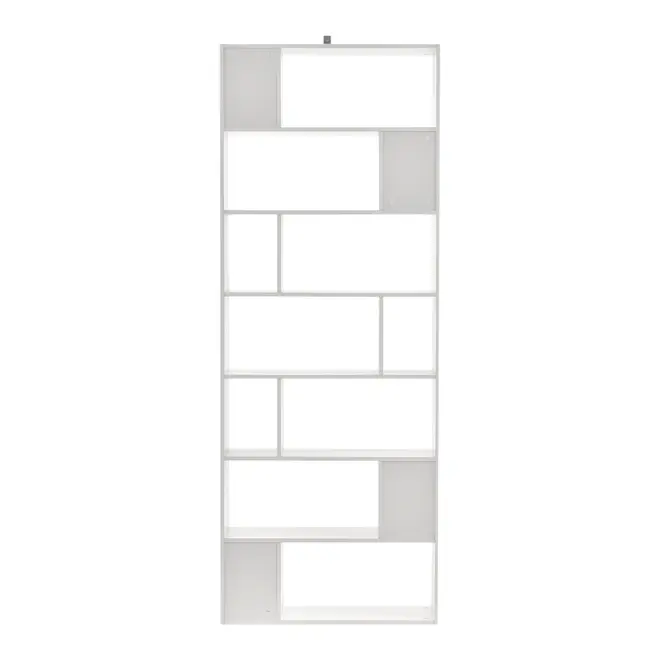 ESTANTE/DIVISÓRIA 80 CM X 2,12 M BLOCK - BRANCO - Foto 4