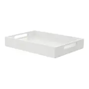 BANDEJA C/ PÉ 54 CM X 38 CM ÉCLAIRE - BRANCO - Foto 5