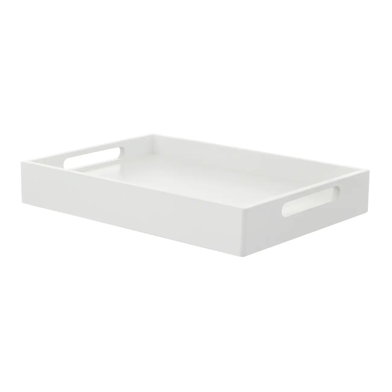 BANDEJA C/ PÉ 54 CM X 38 CM ÉCLAIRE - BRANCO - Foto 5