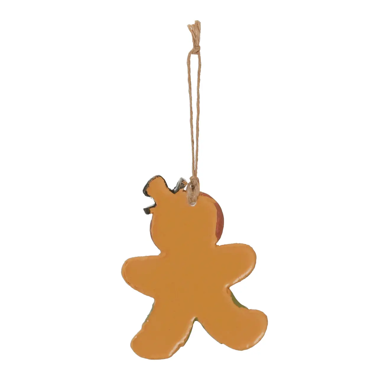 PINGENTE GINGERMAN 8 CM VILAREJO NOEL - SÁLVIA/CIPESTRE - Foto 3