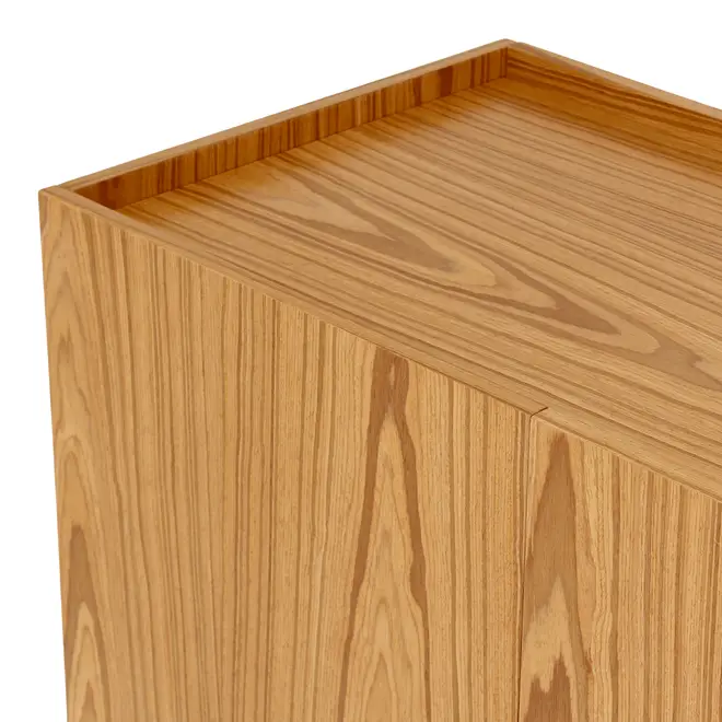 BUFFET 4 PORTAS 1,80 M X 47 CM ALLURE - FREIJÓ/FREIJÓ - Foto 7