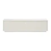 RACK 2 PORTAS/1 GAVETA 1,80 M X 40 CM ROOM - BRANCO - Foto 7