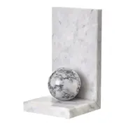 APARADOR DE LIVROS CONJUNTO COM 2 PEÇAS DUAL SPHERE - CINZA - Foto 4