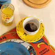 XÍCARA CHÁ 200 ML MEMÓRIA INTERIOR - AMARELO/MULTICOR - Foto 7
