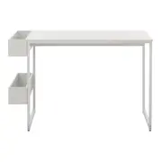 ESCRIVANINHA 1,14 M X 55 CM BITSY - BRANCO/BRANCO - Foto 1