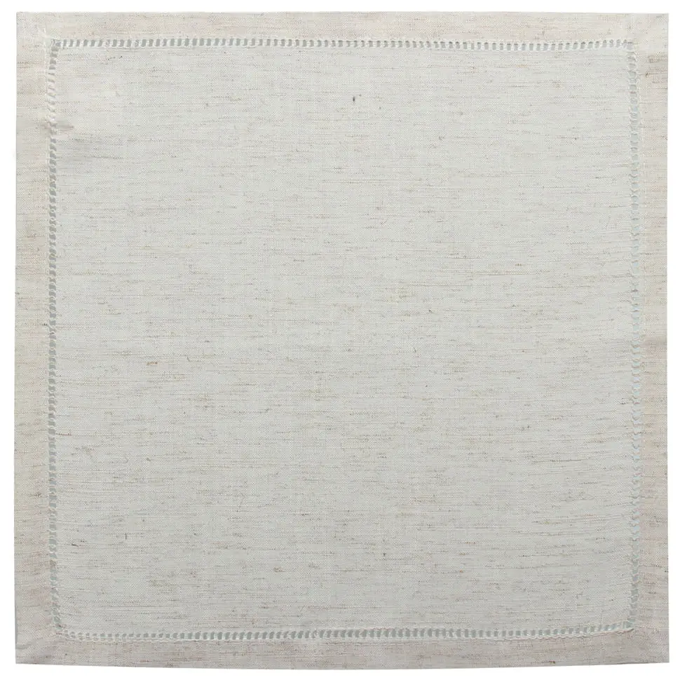 GUARDANAPO 40 CM X 40 CM LOUISE - NATURAL - Foto 1