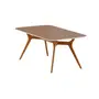 MESA DE JANTAR 1,80 M X 1 M ORGANIC - FREIJÓ/BRANCO - Foto 16
