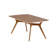MESA DE JANTAR 1,80 M X 1 M ORGANIC - FREIJÓ/BRANCO - Foto 16