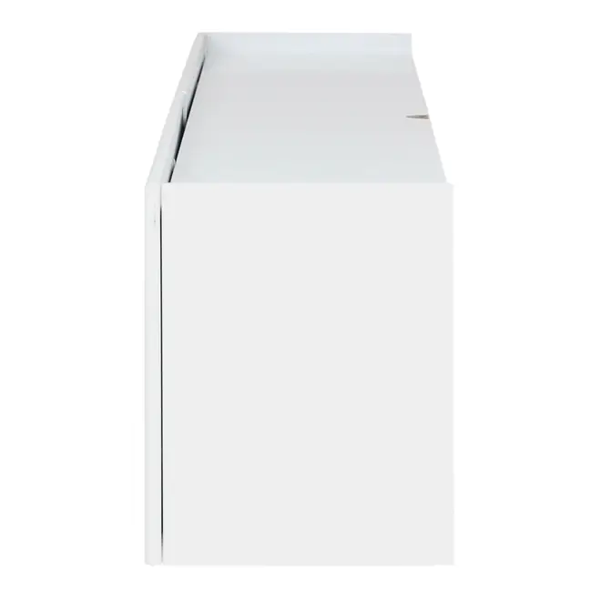 RACK SUSPENSO 2 PORTAS BASCULANTE 1,63 M X 28 CM FIT IN - BRANCO - Foto 6