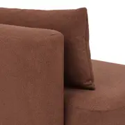 MÓDULO SOFÁ 1 LUGAR ASSENTO 1,05 M SHIRO - RUBY MOCHA - Foto 9