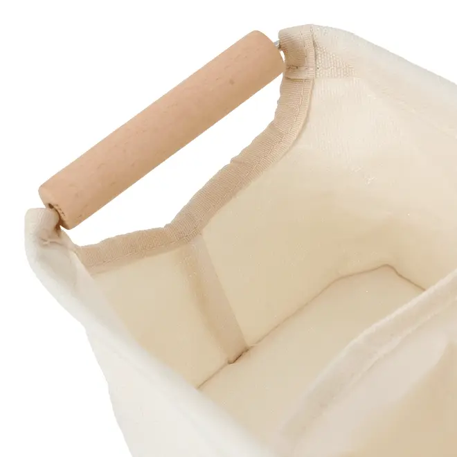 ORGANIZADOR 13 CM X 36 CM X 13 CM COM 3 DIVISÓRIAS SPACE SAVER - NATURAL/FAIA - Foto 4