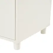 ARMÁRIO PARA ESCRITÓRIO BAIXO 2 PORTAS INDEX - BRANCO/BRANCO - Foto 12