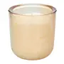 VELA POTE 9 CM SHIMMER - DOURADO/CREAM - Foto 1