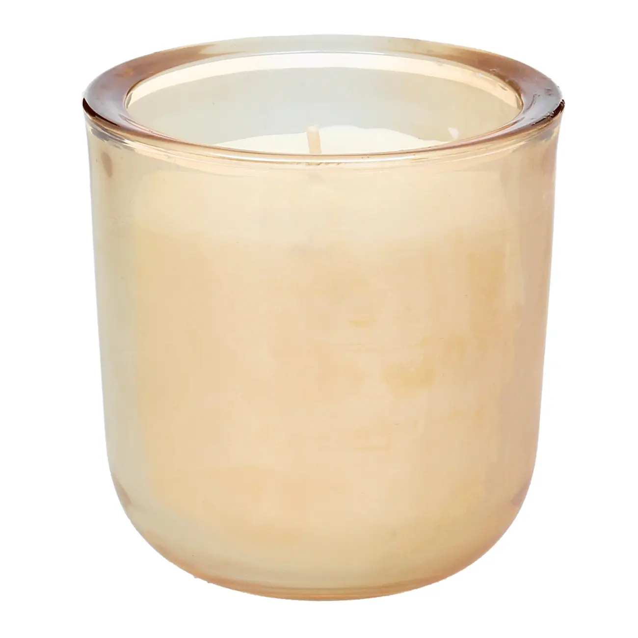 VELA POTE 9 CM SHIMMER - DOURADO/CREAM - Foto 1