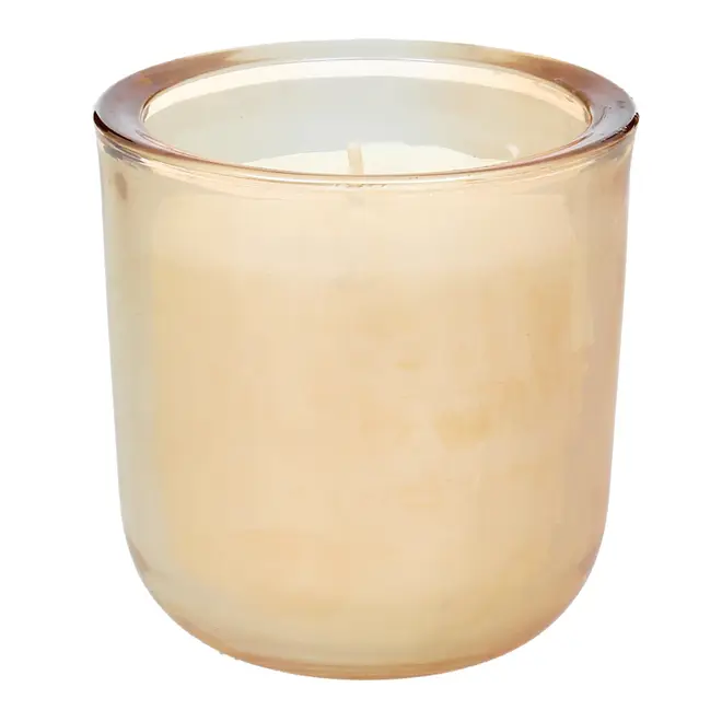 VELA POTE 9 CM SHIMMER - DOURADO/CREAM - Foto 1