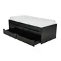 CAMA DE SOLTEIRO ALTA COM 4 GAVETAS 88 CM JOKER - PRETO - Foto 2