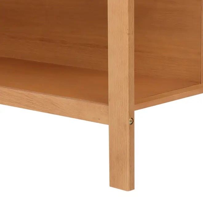 BALCÃO COM 1 GAVETA 2,10 M X 85 CM TOARI - MACCHIATO/COBRE - Foto 9