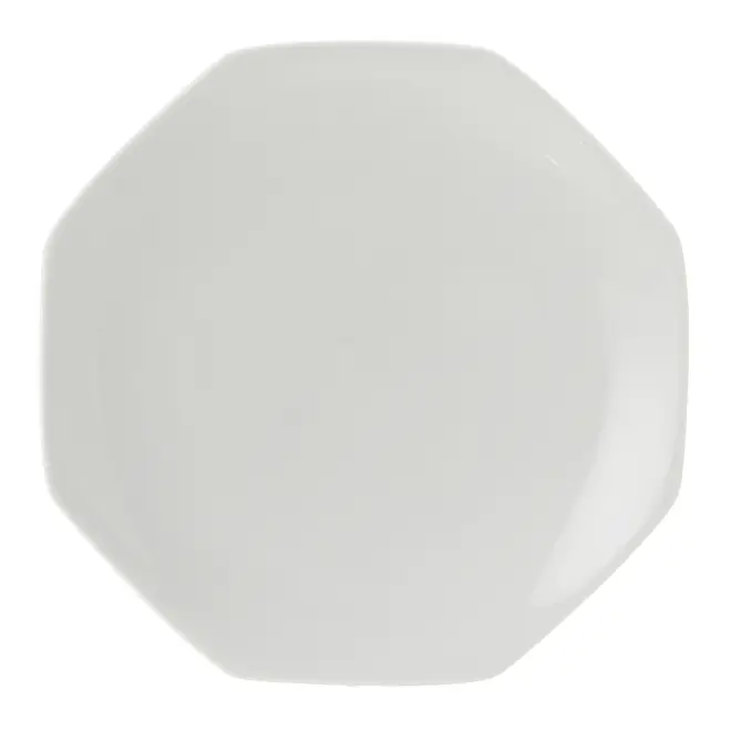 PRATO RASO OCTAGON - BRANCO - Foto 1