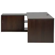 MESA COM BALCÃO 1 PORTA DE CORRER 1,80 M X 1,87 M BOSS - TABACO/TABACO - Foto 5