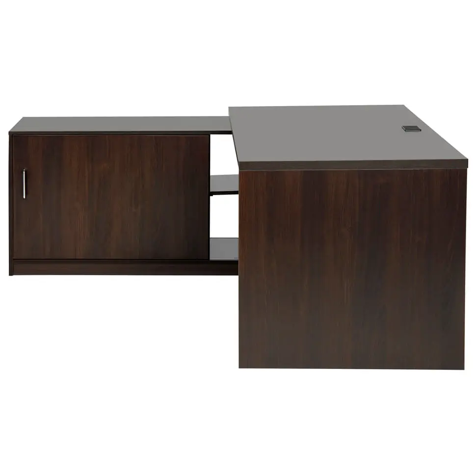 MESA COM BALCÃO 1 PORTA DE CORRER 1,80 M X 1,87 M BOSS - TABACO/TABACO - Foto 5