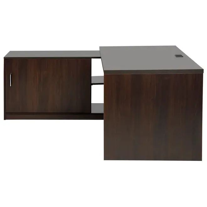 MESA COM BALCÃO 1 PORTA DE CORRER 1,80 M X 1,87 M BOSS - TABACO/TABACO - Foto 5