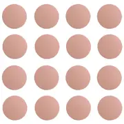 ADORNO DE PAREDE COM 16 CONFETTI - COBRE - Foto 1