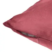 CAPA ALMOFADA 43 CM X 43 CM HOMELY - GARNET - Foto 4