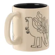 CANECA 300 ML BENTOSSAURO - OFF WHITE/PRETO - Foto 5