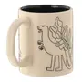 CANECA 300 ML BENTOSSAURO - OFF WHITE/PRETO - Foto 5