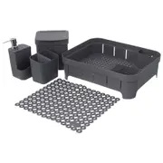 TAPETE PARA PIA 29 CM X 34 CM TRIUM - CINZA - Foto 3