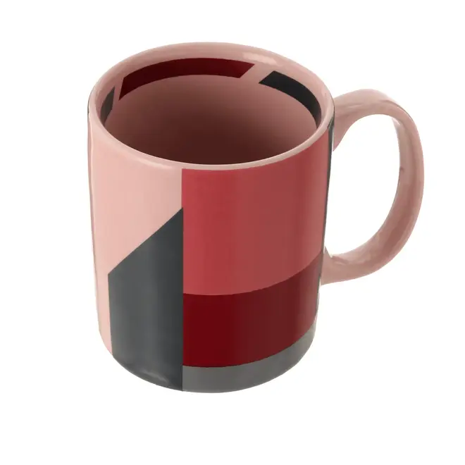 CANECA 300 ML COLOR EDGE - QUARTZO ROSA/CORES MINERAIS - Foto 2