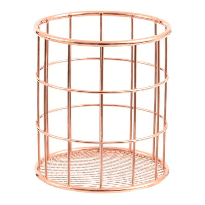PORTA-LÁPIS GRID - COBRE - Foto 1