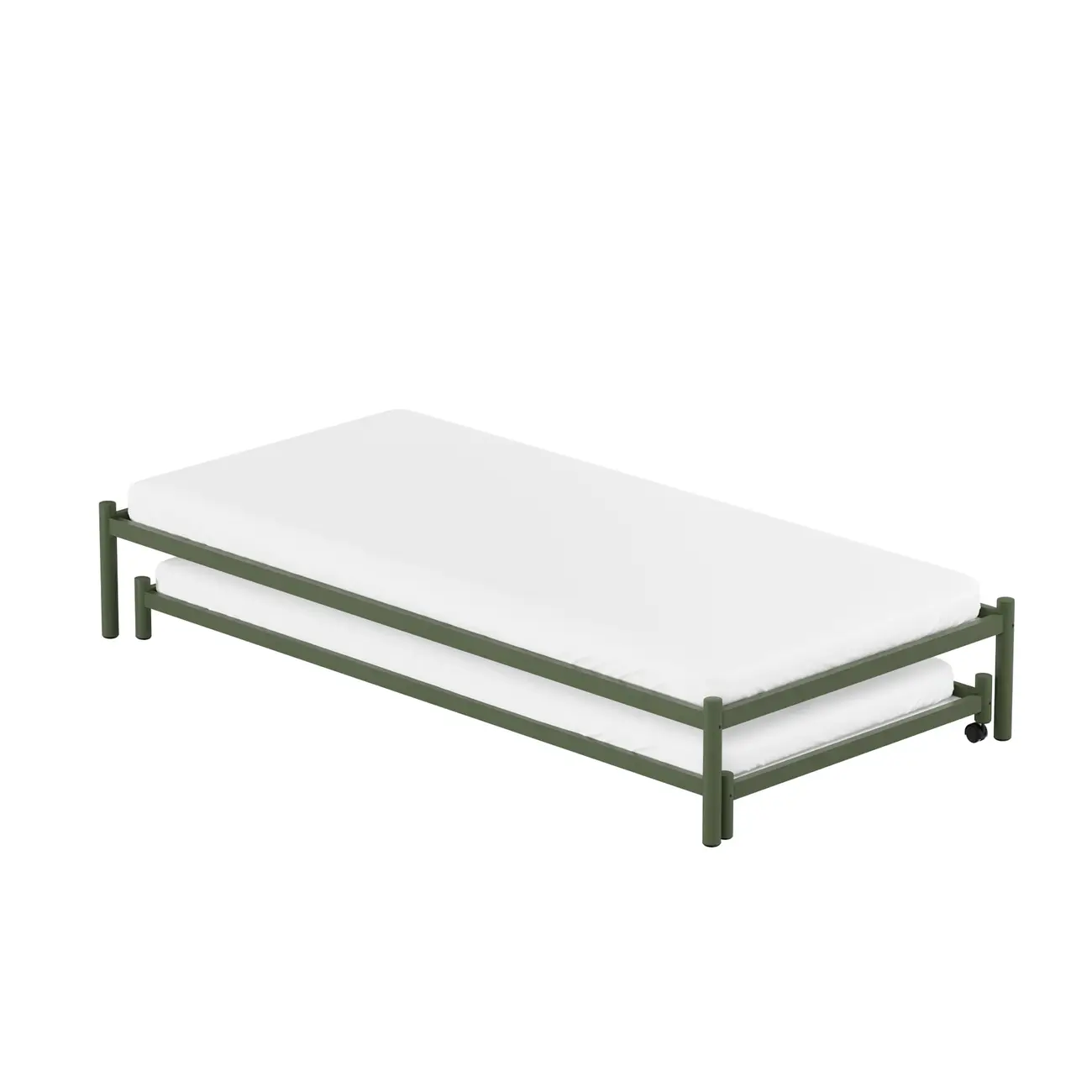 CAMA DE SOLTEIRO 88 C/CAMA INF 78 FLAT - MUSGO/MUSGO - Foto 20