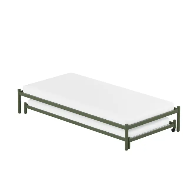 CAMA DE SOLTEIRO 88 C/CAMA INF 78 FLAT - MUSGO/MUSGO - Foto 20