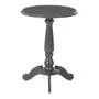 MESA LATERAL REDONDA 45 CM PILLIER - GRIS BRULÉ - Foto 2