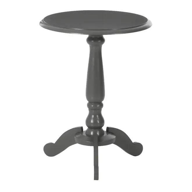 MESA LATERAL REDONDA 45 CM PILLIER - GRIS BRULÉ - Foto 2