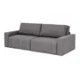 SOFÁ-CAMA RETRÁTIL E RECLINÁVEL 3 LUGARES SNOOZE - CINZA - Foto 2