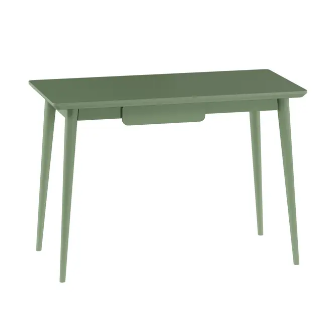 MESA DE ESCRITÓRIO 1 GAVETA 1,10 M X 55 CM SKAND - SÁLVIA - Foto 17