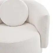 POLTRONA HAGNA - BOUCLÉ BRANCO - Foto 7