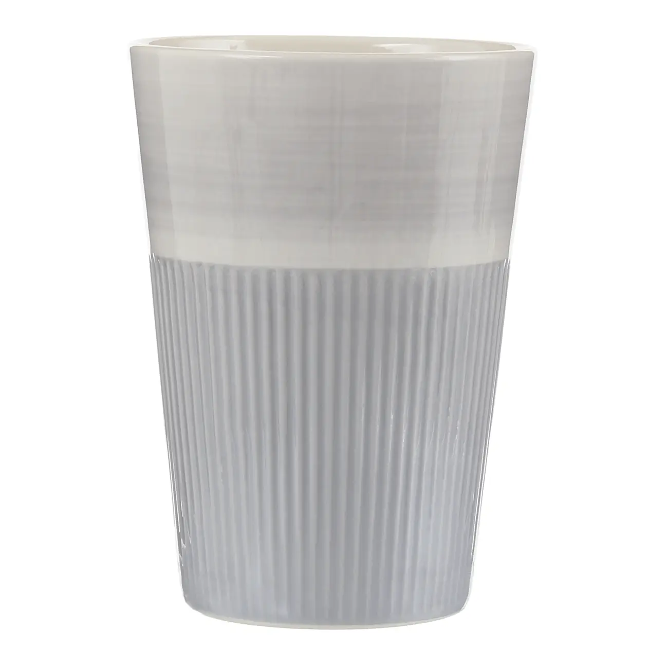 CANECA 400 ML CÔTELÉ - GRIS BRULÉ - Foto 4