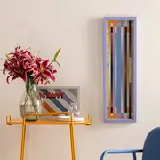 QUADRO 35 CM X 24 CM BE HAPPY - FLANDRES/CORES CALEIDOCOLOR - Foto 3