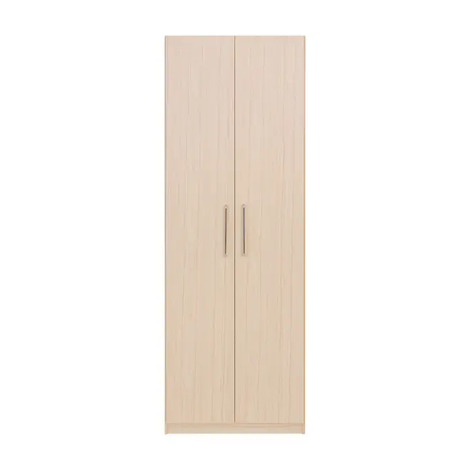 GUARDA-ROUPA DE SOLTEIRO 2 PORTAS/3 PRATELEIRAS LIVE - NATURAL WASHED - Foto 1