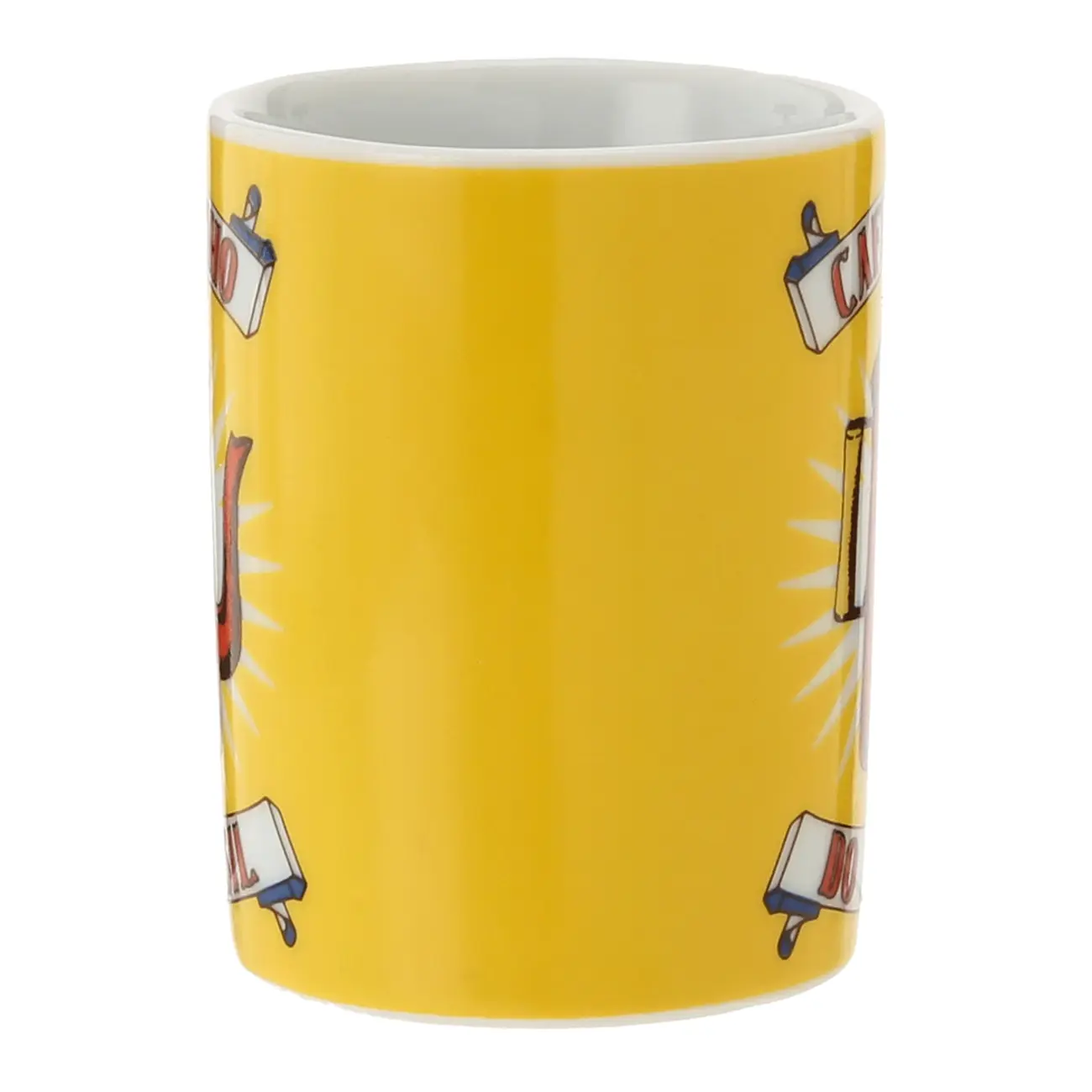 CANECA 160 ML MEMÓRIA INTERIOR CAFÉZINHO - AMARELO/MULTICOR - Foto 5