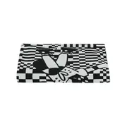 JOGO DE CAMA 2 PÇS JÚNIOR OLLIE CHECK II - CORES CALEIDOCOLOR/PRETO - Foto 3