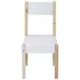 CADEIRA INFANTIL PIN PLAY - NATURAL WASHED/BRANCO - Foto 2