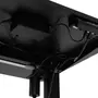 MESA REGULÁVEL ELÉTRICA 1,20 M X 60 CM ERGO - PRETO/PRETO - Foto 10