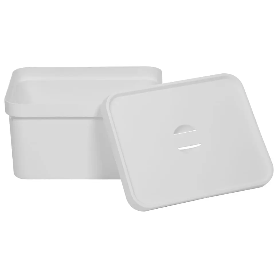 CAIXA 24 CM X 45 CM X 35 CM KEEP IT ALL - BRANCO - Foto 4